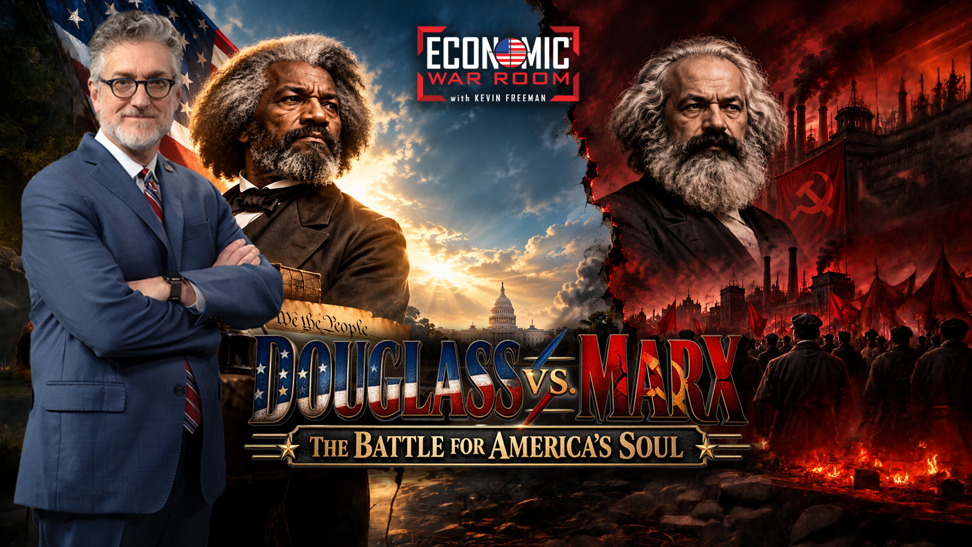 DOUGLASS vs. MARX: The Battle for America's Soul