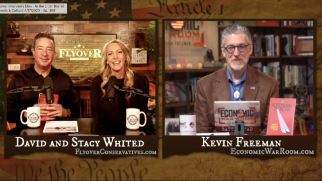 Kevin speaks with FlyOver Conservative hosts David and Stacy Whited